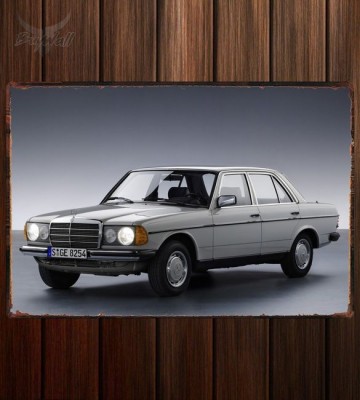 Металлическая табличка Mercedes-Benz 200 (W123)